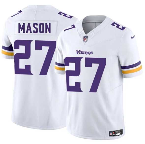 Men & Women & Youth Minnesota Vikings #27 Jordan Mason White 2025 F.U.S.E. Vapor Untouchable Limited Stitched Jersey->minnesota vikings->NFL Jersey